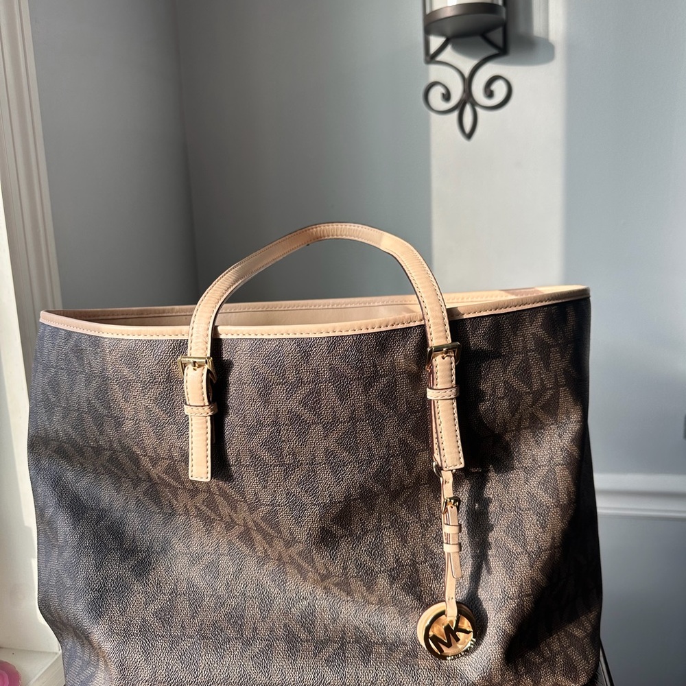 Michael Kors Brown Signature Tote
